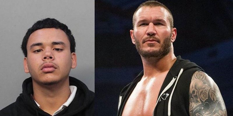 Gianny Sosa (left) is said to have tried Randy Orton (right) signature move -- the RKO -- on his school principal