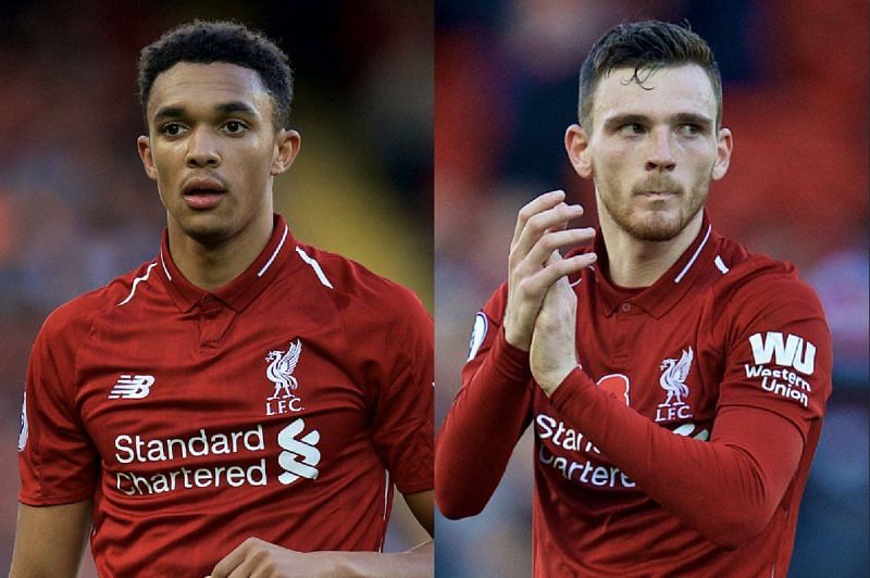 Trent Alexander-Arnold&Acirc;&nbsp;and Andrew Robertson have been in stunning form this season for the Re