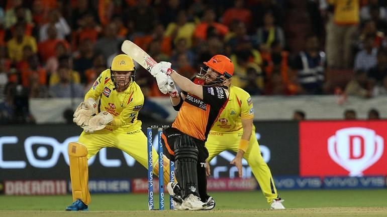 David warner&#039;s quick 50 from 25 balls aLSo took the match from CSK to SRH