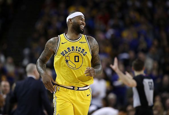 Cousins has spent the 18/19 season with the Golden State Warriors