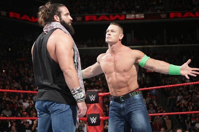 John Cena and Elias have some unsettled business