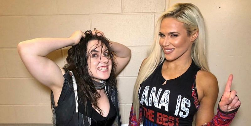 Nikki Cross (left) has teamed up with several main roster Superstars during her time as a free agent in WWE