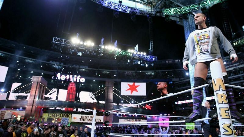 CM Punk never headlined a WrestleMania.