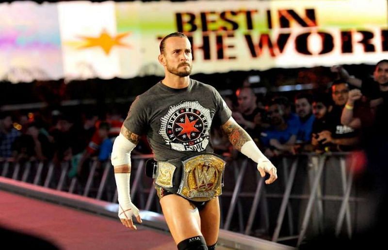 CM Punk has been wrestling under a mask