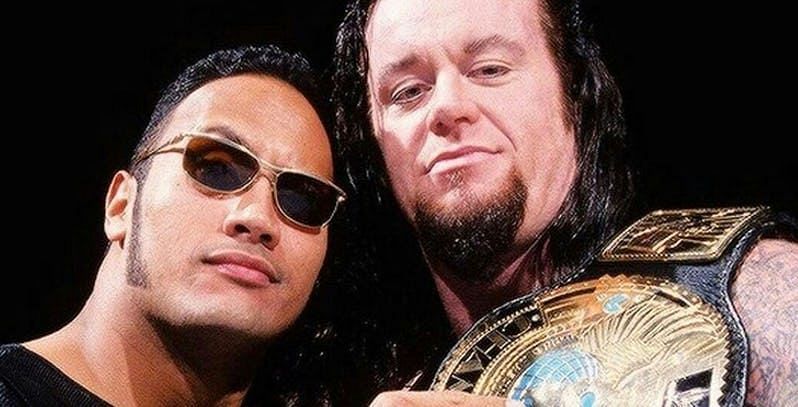 The Rock and The Undertaker held the WWF Tag Team Championships for one day in 2000.