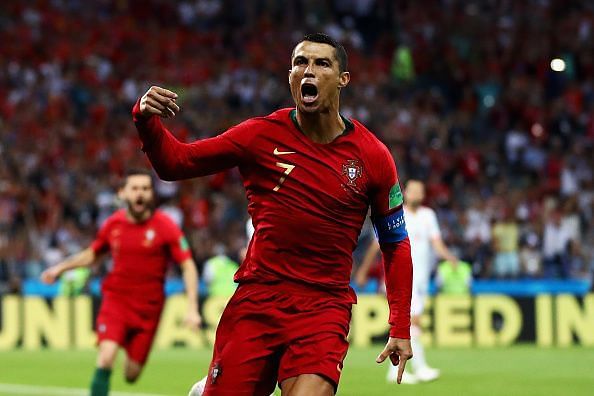 Cristiano Ronaldo is the record goalscorer in the European Championships