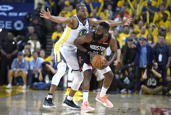James Harden and the Houston Rockets lost Game One of their series against the Golden State Warriors