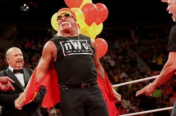 Hogan during his birthday celebration