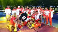 Gujarat Fortunegiants (Image credits: prokabaddi.com)