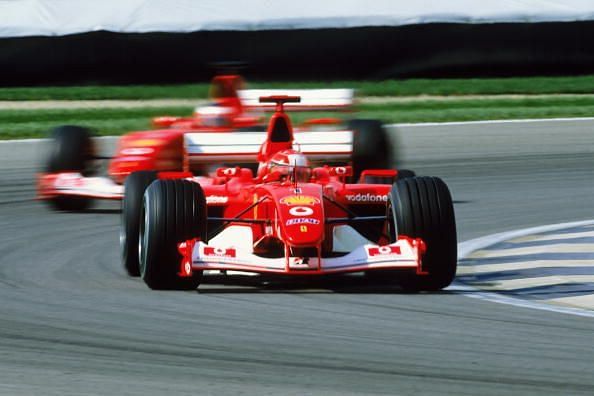 Michael Schumacher won his fifth driver&#039;s title thanks to the F2002