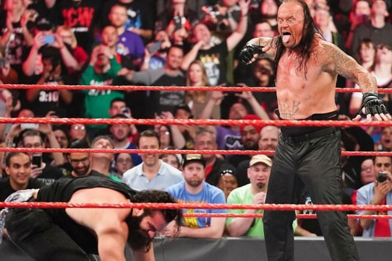 The Deadman returned on the Raw after Wrestlemania 35 to deliver a beat down on Elias.