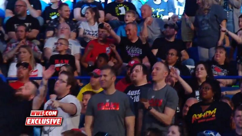 The WWE Universe celebrating Titus&#039; birthday