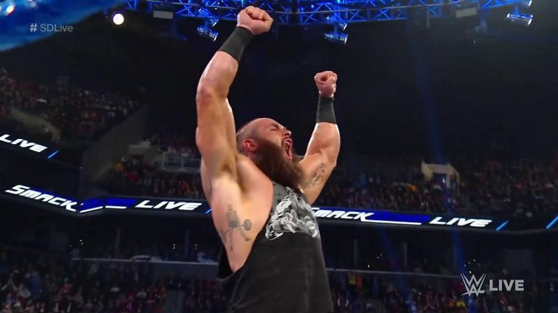 Braun Strowman made a surprise appearance on SmackDown LIVE