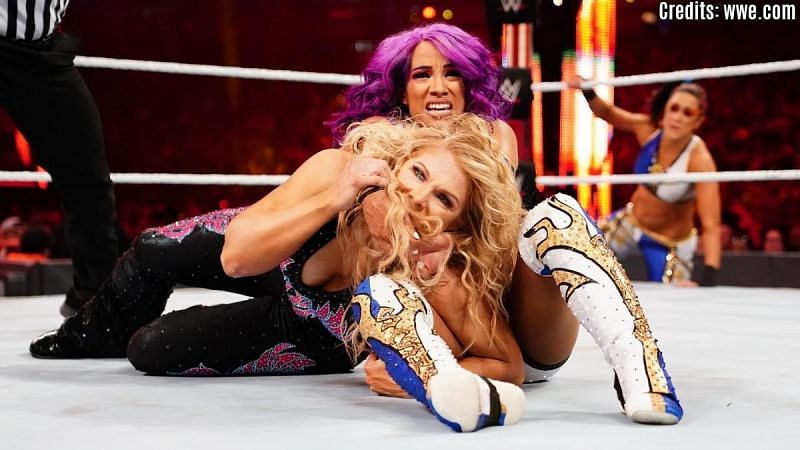The Boss &#039;n&#039; Hug Connection failed to retain the WWE Women&#039;s Tag Team Titles at WrestleMania 35