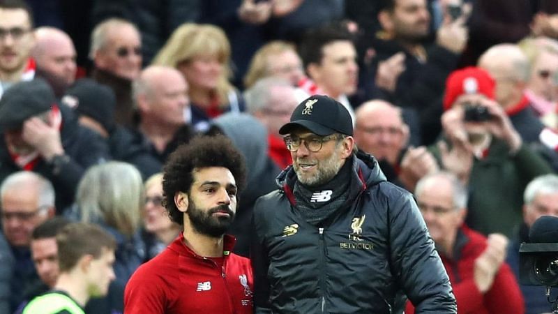 Spanish paper, AS, reported fallout between Mo Salah and Jurgen Klopp yesterday