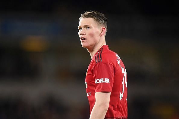 Scott McTominay scored his first goal for Manchester United