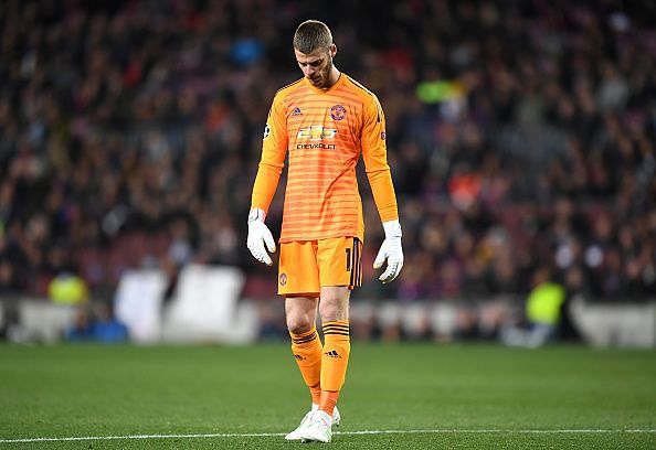 De Gea has been at fault for a number of goals over the last fortnight