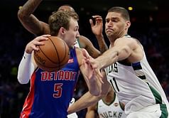 NBA Starting Lineups and Match Prediction - Milwaukee Bucks vs Detroit Pistons, Game 4