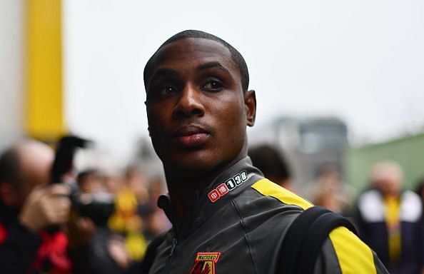 Odin Ighalo moved to the Chinese Super League in 2017.