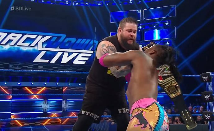 Owens turned heel this past week on SmackDown Live