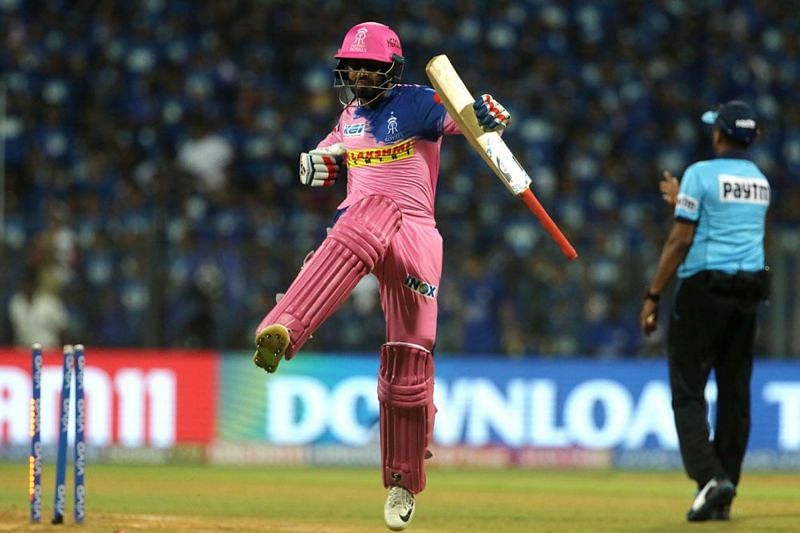 Rajasthan Royals managed to scrape a victory after a middle order collapse. (Image source: iplt20.com)