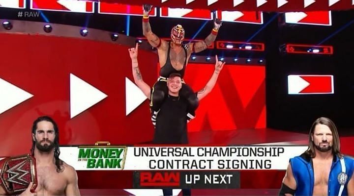 Rey Mysterio was part of another interesting botch this week on Raw
