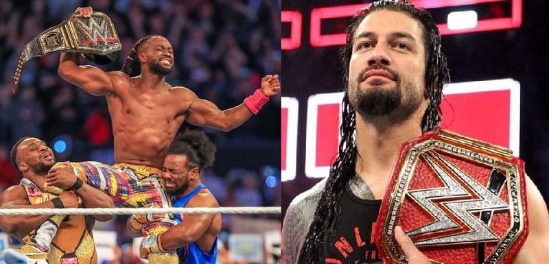 Kofi didn&#039;t seem pleased with Reigns&#039; comments.