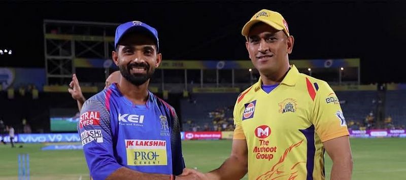 Rajasthan Royals vs Chennai Super Kings (Source - iplt20/BCCI)