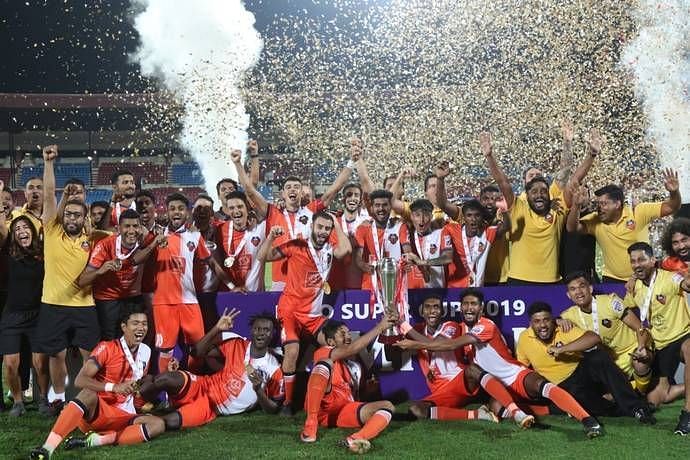 FC Goa were champions of the Super Cup