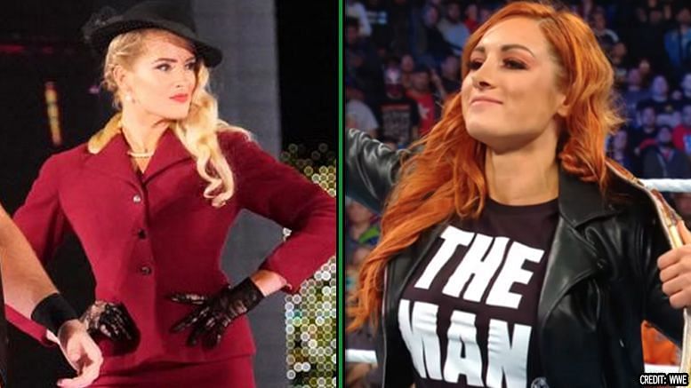 Becky Lynch and Lacey Evans could possibly face each other in the near future