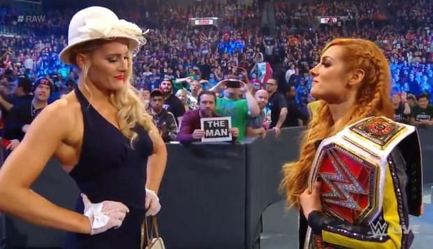 Lacey Evans is set to face Becky Lynch at Money in the Bank