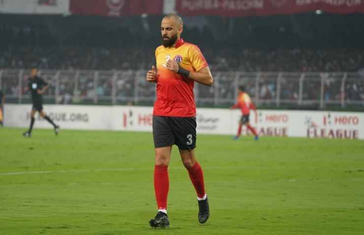 I-League side Quess East Bengal FC have announced the contract extension of their sturdy Centre-back Borja Gomez Perez till the end of the 2020-21 Indian Football season (Image : AIFF)