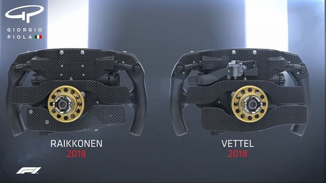Sebastian Vettel Steering Wheel: Mysterious Extra Paddle's Function has Finally been Revealed