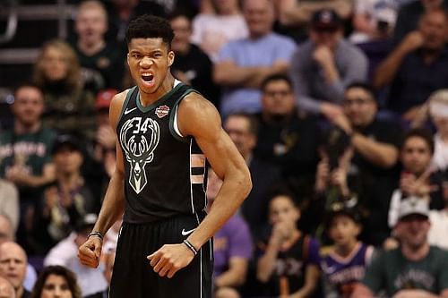 The Greek Freak last night returned for the Milwaukee Bucks