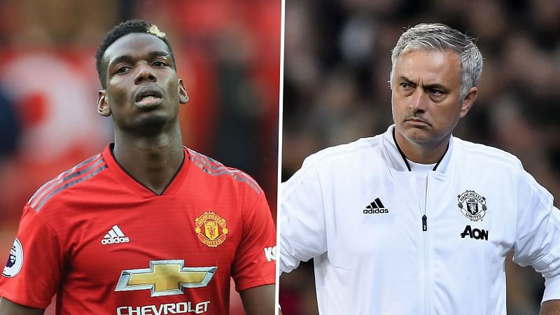 Pogba and Mourinho did not have the best of relationships.