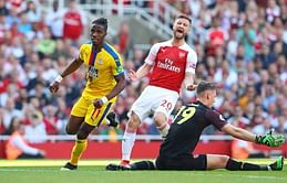 Twitter slams Shkodran Mustafi for performance during Arsenal's 2-3 loss to Crystal Palace