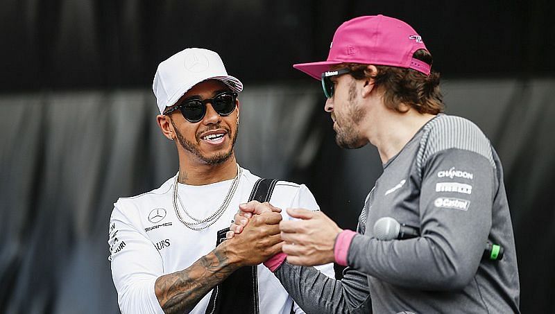 Rivals, racers, champions both - Alonso and Hamilton