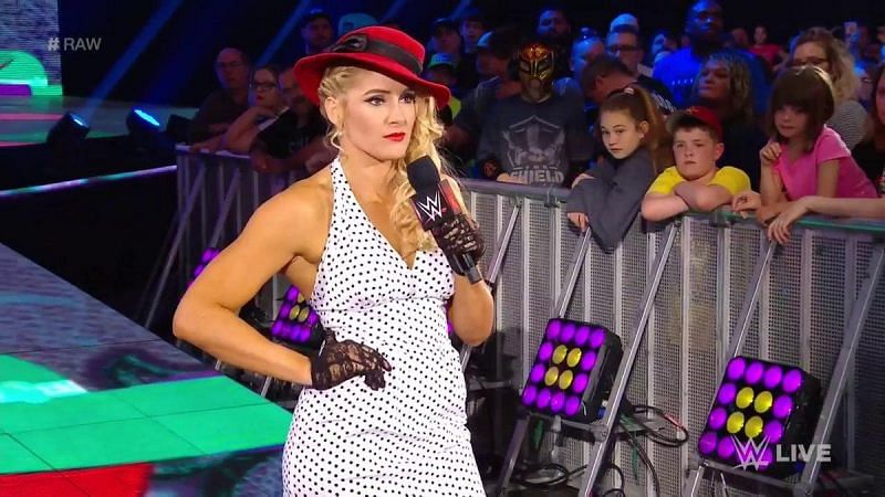 Lacey Evans botched her lines this week on Raw