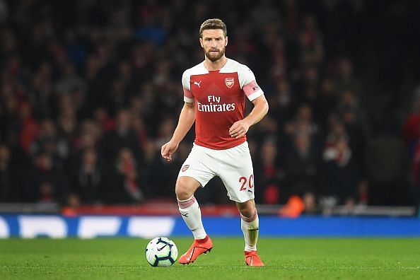 Mustafi has had a poor season for the Gunners