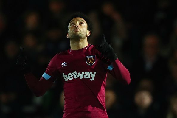 West Ham United&#039;s Felipe Anderson