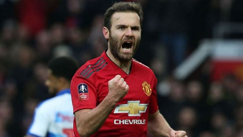 Manchesteer United midfielder - Juan Mata