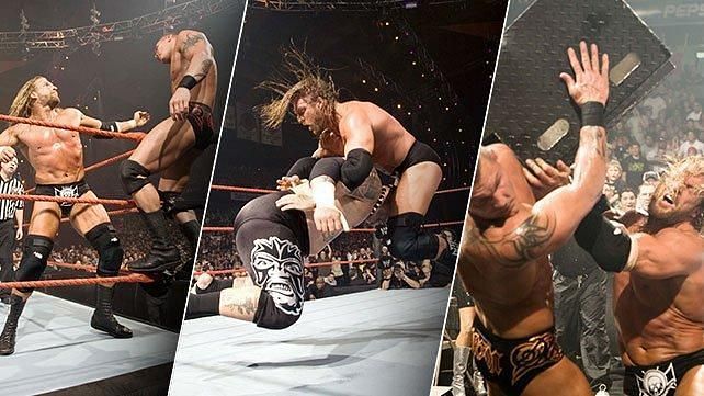 Triple H had 3 matches for the WWE Championship at No Mercy 2007