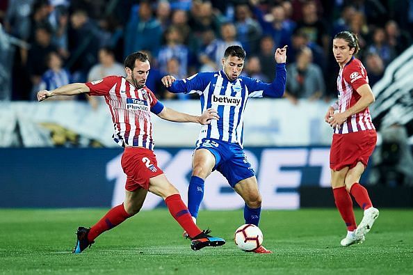 Club Atletico de Madrid&#039;s Diego Godin