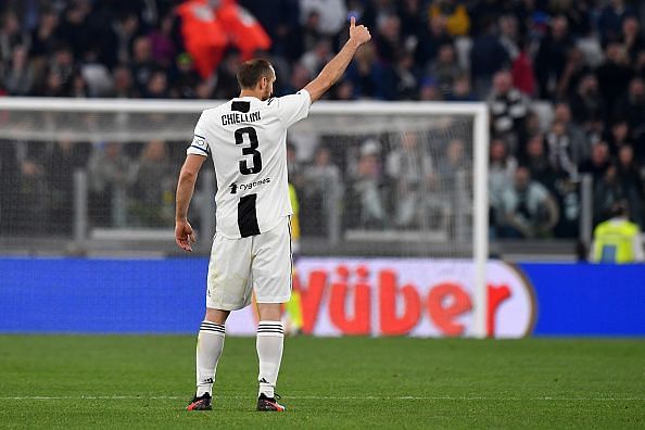 Juventus&#039;s Giorgio Chiellini