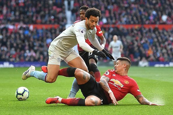 Felipe Anderson was too hot to handle for Marcos Rojo