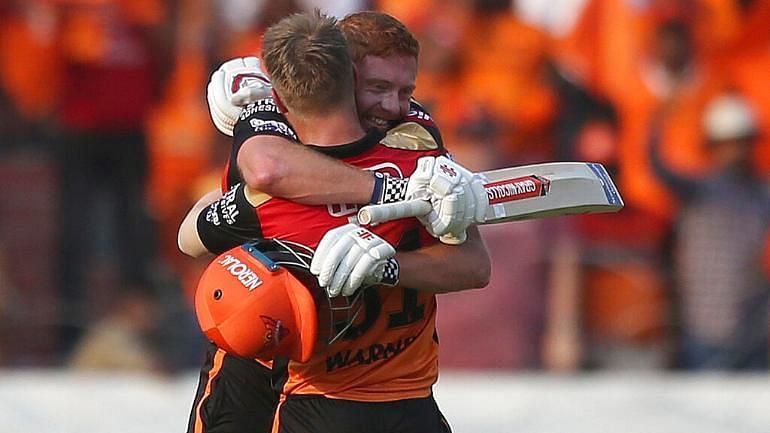 Jonny Bairstow- David Warner (Source: BCCI/ IPLT20.com)