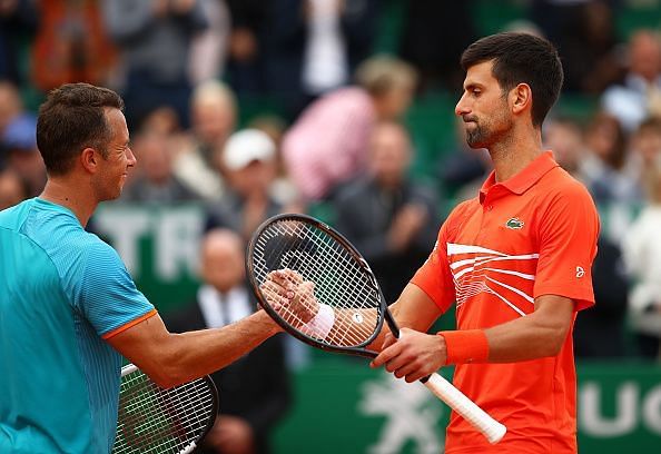 Monte Carlo Masters 2019: Against Djokovic, Kohlschreiber does the next best thing to winning
