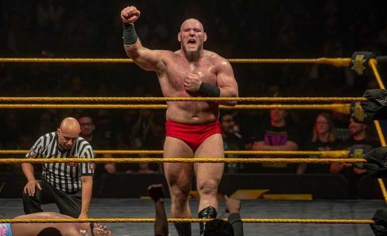Lars Sullivan was a quite famous face on NXT