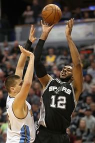 Nikola Jokic and LaMarcus Aldridge