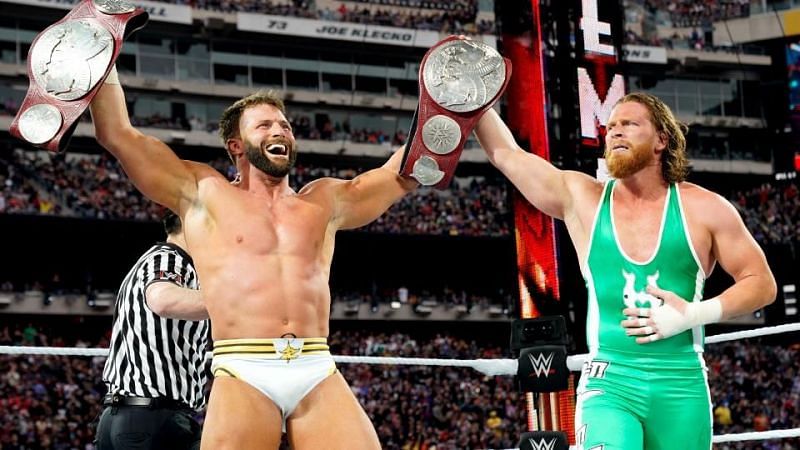 Zack Ryder and Curt Hawkins are the new RAW Tag-Team Champions